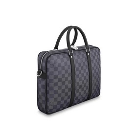 LV Damier Graphite чемодан из канваса с графитовым узором Подробн