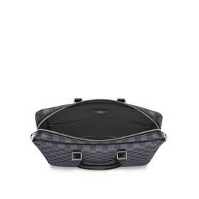 LV Damier Graphite чемодан из канваса с графитовым узором Подробн