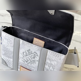 LV Модель： N50061 Серый Осенне-зимняя коллекция Trunk Сумка чер