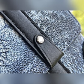 LV Модель： N50061 Синий Осенняя и зимняя коллекция Сумка через п