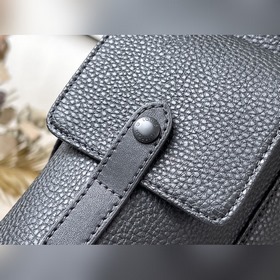 LV Артикул： M58493 Кожа с тиснением, черный портфель Новая моде