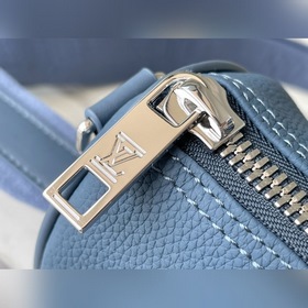 LV Модель： M81003 Синяя сумка через плечо Keepall XS — это мини-