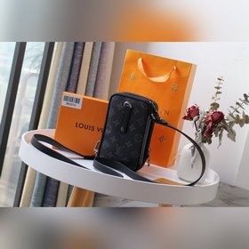 LV Модель M69534 Серия мобильных чехлов DB.PH.WALLET Серебристы