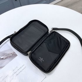 LV модная сумка через плечо M69534 черная с цветочным узором Мини