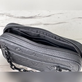 LV Модель M55703 Сумка Мягкая кожа с тисненым узором и цепочка и