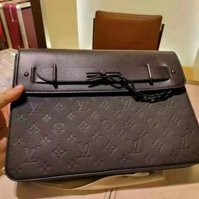 LV Модель： M80140 Кожаная сумка Pochette Steamer Классическая фо