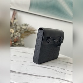 LV Модель： M80140 Кожаная сумка Pochette Steamer Классическая фо