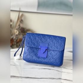 LV Модель： M80582 Синяя сумка S Lock 4A Изготовлена из ткани Mon