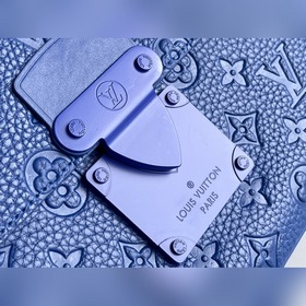 LV Модель： M80582 Синяя сумка S Lock 4A Изготовлена из ткани Mon