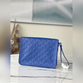 LV Модель： M80582 Синяя сумка S Lock 4A Изготовлена из ткани Mon