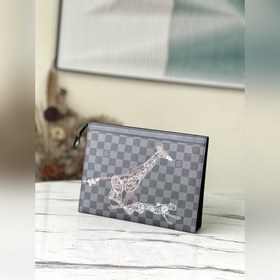 LV Артикул： N64605 Клатч с мотивом печати Классическая сумка из