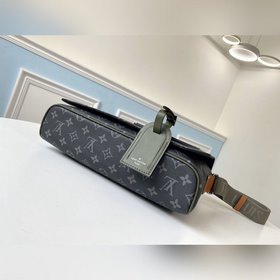 LV Модель M30239 Желтый знак District Ручная сумка среднего разме