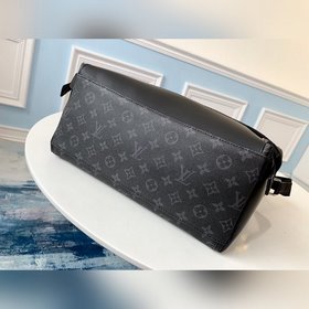 LV Eclipse Monogram холщовая сумка через плечо Тканевая подкладка