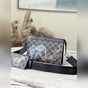 LV Артикул： N64608  Gaston Wearable Wallet Сумка Изготовлена из