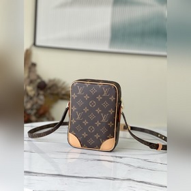 LV Модель： M45266 Классическая сумка через плечо Сумка-почтальо