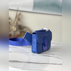 LV Модель： M58486 Синяя сумка S Lock Sling Элегантная и современ