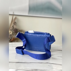 LV Модель： M58486 Синяя сумка S Lock Sling Элегантная и современ