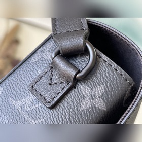 LV Модель： M81783 Черная кожаная сумка через плечо Классические 