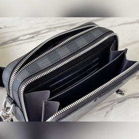 LV Модель： N60418 Alpha Wearable Сумка Сумка с четким силуэтом, 