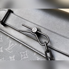 LV Артикул： M80107 Черный цветок Сумка Pochette Steamer Классич