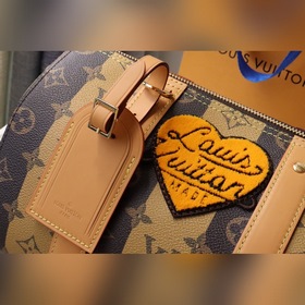 LV 【Сумка KEEPALL CITY】 Артикул： M45963  Вышитая этикетка Вирдж