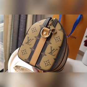 LV 【Сумка KEEPALL CITY】 Артикул： M45963  Вышитая этикетка Вирдж