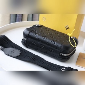 LV Артикул： M45579 Новая сумка Horizon Clutch Изготовлена из тка