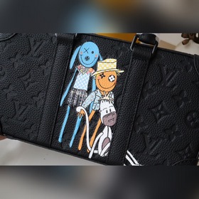 LV Артикул： M57410 Черный Новая модель Сумка Сумка из кожи Taur