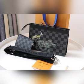 LV Артикул： N64608 Материал сумки： холст На поверхности сумки с
