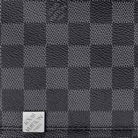 Средняя сумка LV Damier Graphite из парусины с ремнем через плечо