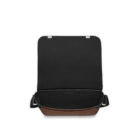 LV Сумка среднего размера из ткани Damier Ebene с ремнем через п