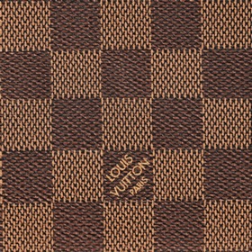 LV Сумка среднего размера из ткани Damier Ebene с ремнем через п