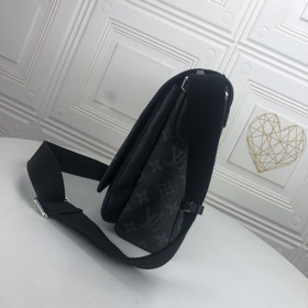 LV Модель： N40418 Черный с цветочным узором Компактная изящная 