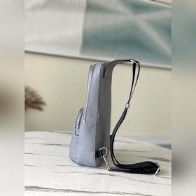 LV Модель： M30801 Серая сумка через плечо Avenue Сумка с фирменн
