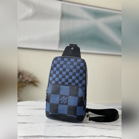 LV Модель： N50038 Синий Avenue Сумка через плечо Классические э