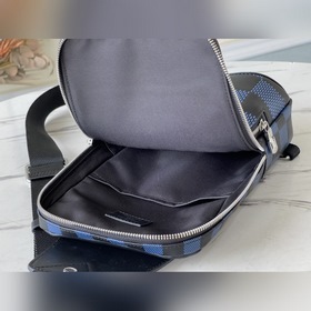LV Модель： N50038 Синий Avenue Сумка через плечо Классические э