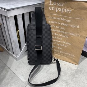 LV модель N41719 Сумка через плечо Avenue из ткани Damier Graphi