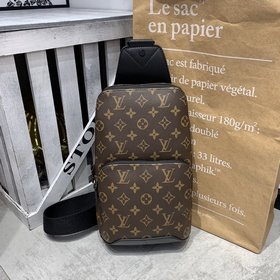 LV модель N41719 Сумка через плечо Avenue из ткани Damier Graphit