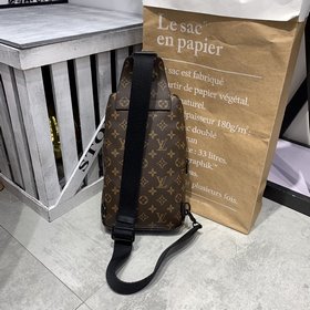 LV модель N41719 Сумка через плечо Avenue из ткани Damier Graphit