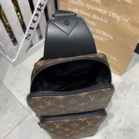 LV модель N41719 Сумка через плечо Avenue из ткани Damier Graphit