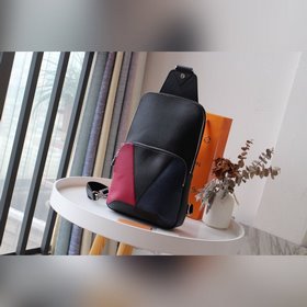 LV AVENUE Сумка через плечо Артикул： N40403 Крестообразный узор Э