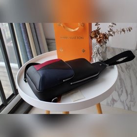 LV AVENUE Сумка через плечо Артикул： N40403 Крестообразный узор Э