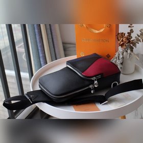 LV AVENUE Сумка через плечо Артикул： N40403 Крестообразный узор Э