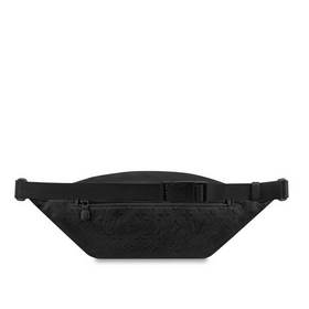 LV Monogram Shadow Теленая кожа Поясная сумка с отделкой из кожи