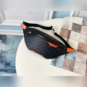 LV Модель M40161 Новая сумка на пояс BUMBAG Изготовлен из класси