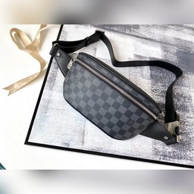 LV N40362 CAMPUS Поясная сумка Компактная сумка-пояс из ткани с