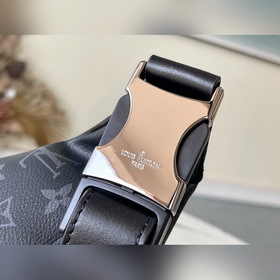 LV Модель： M44336 Черный с цветочным узором Поясная сумка Эта пр