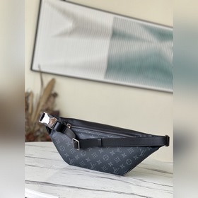 LV Модель： M44336 Черный с цветочным узором Поясная сумка Эта пр