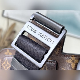 LV Модель： M45807 Зеленый поясной чемодан Сумка оснащена магнитн