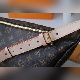 LV BUMBAG Поясная сумка Модель M43644 Изготовленный из классичес